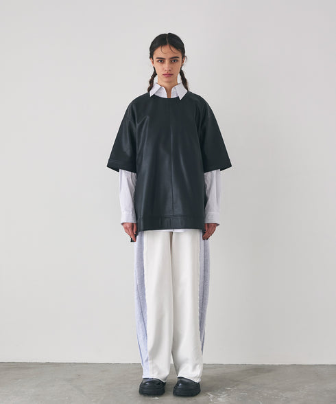 裏毛コクーンパンツ