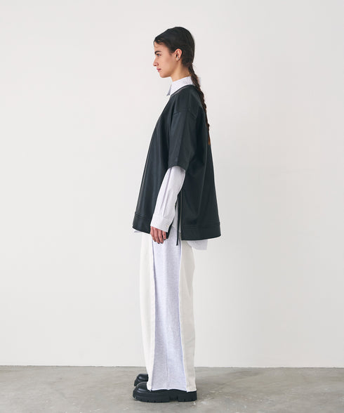 裏毛コクーンパンツ