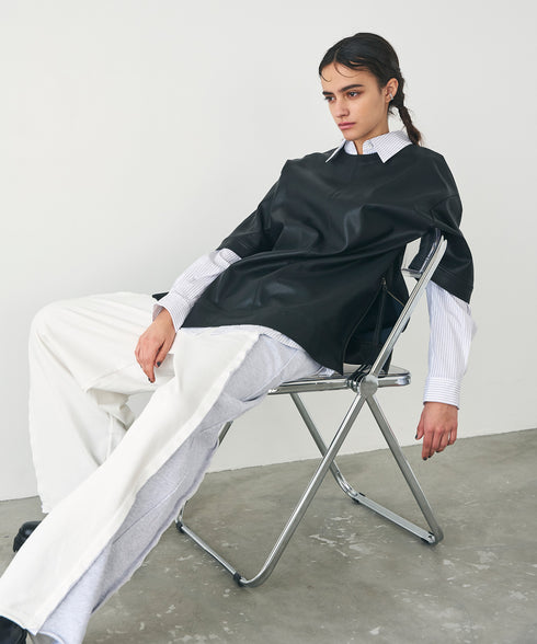 裏毛コクーンパンツ