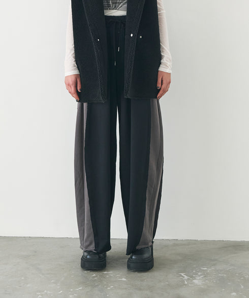 裏毛コクーンパンツ