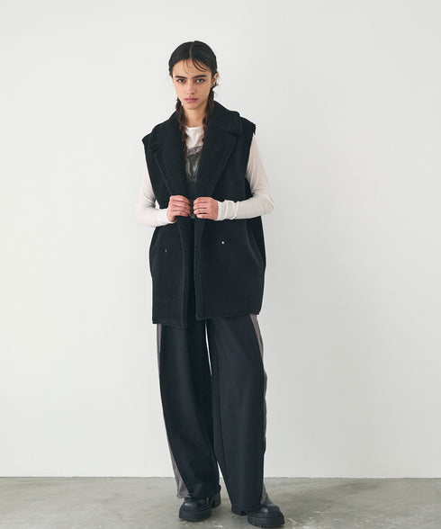 裏毛コクーンパンツ