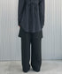 ハーフパンツ切替えタックパンツ