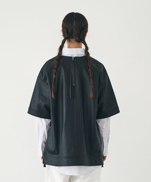 マットレザーTシャツ