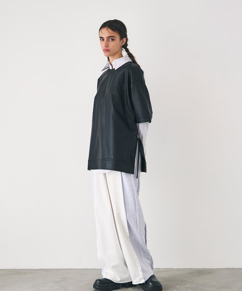 マットレザーTシャツ
