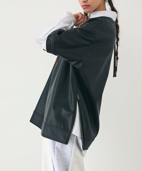 マットレザーTシャツ