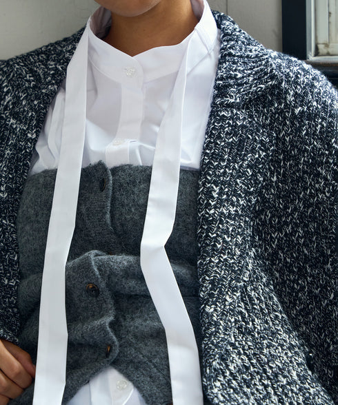 ツイードニット・ジャケット