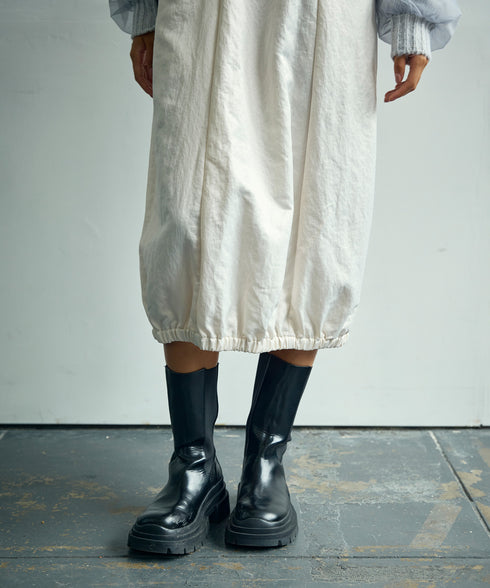 カットアウトナイロン・キャミワンピース