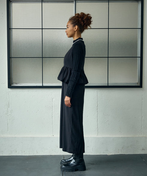 バルーンペプラム・ジャンパースカート