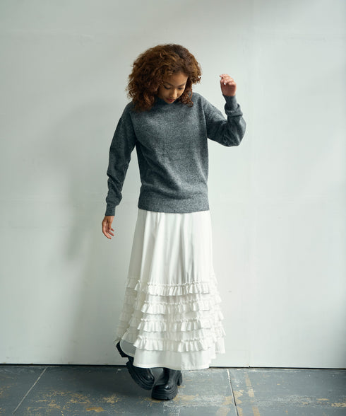 ギャザーフリル・ボリュームスカート