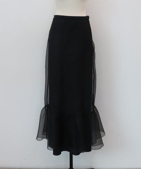 ウールフラノ・リバーシブルスカート