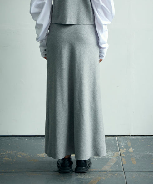 ウールフラノ・リバーシブルスカート
