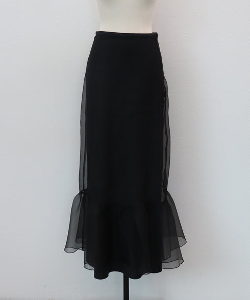 ウールフラノ・リバーシブルスカート