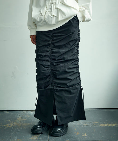 ドロストギャザースカート