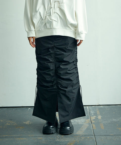 ドロストギャザースカート