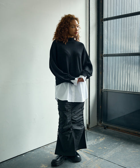 ドロストギャザースカート