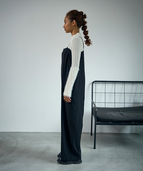 ダブルタック・ストレッチロンパース