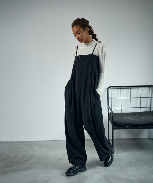 ダブルタック・ストレッチロンパース