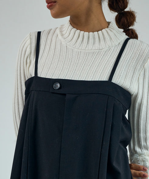 ダブルタック・ストレッチロンパース