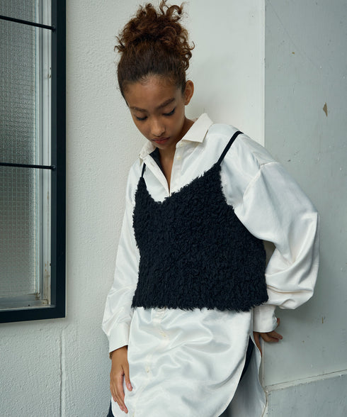 ファーニットキャミソール