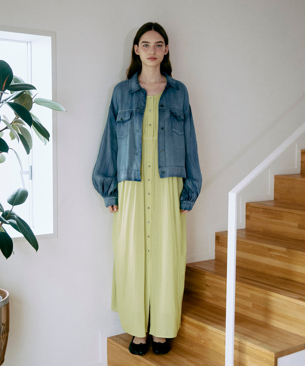 【再入荷】 シアーボリュームスリーブGジャン