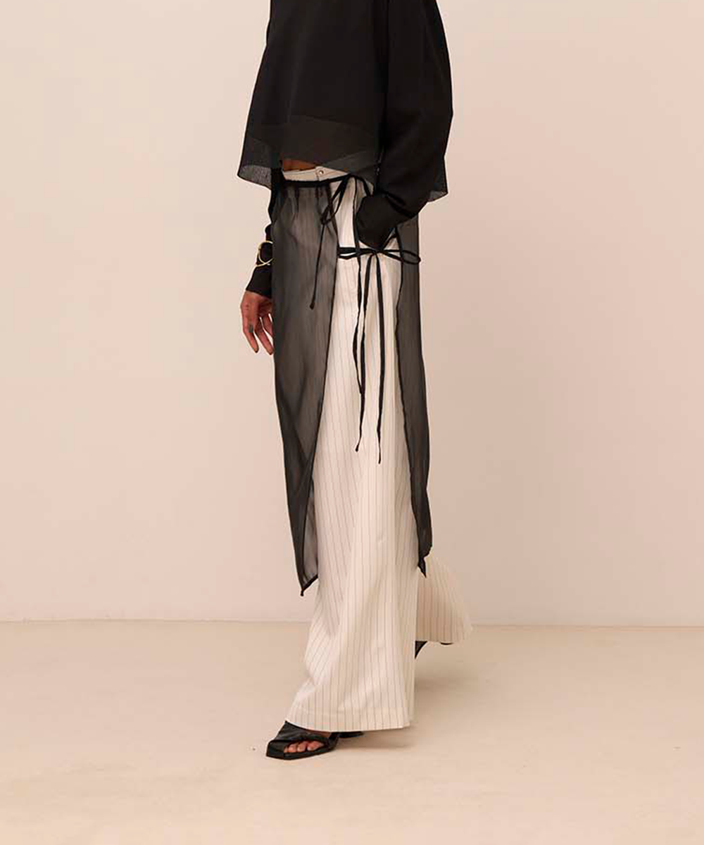 シアーラップスカート