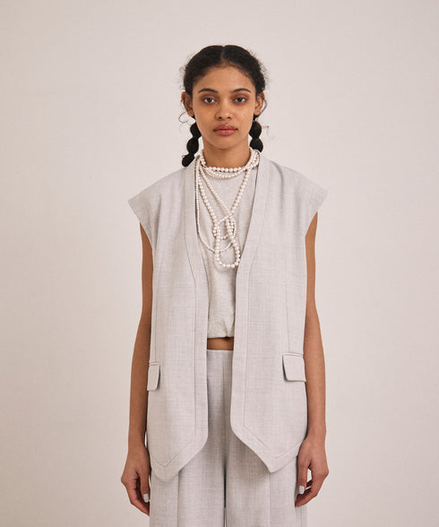 マルチアレンジボリュームボールネックレス