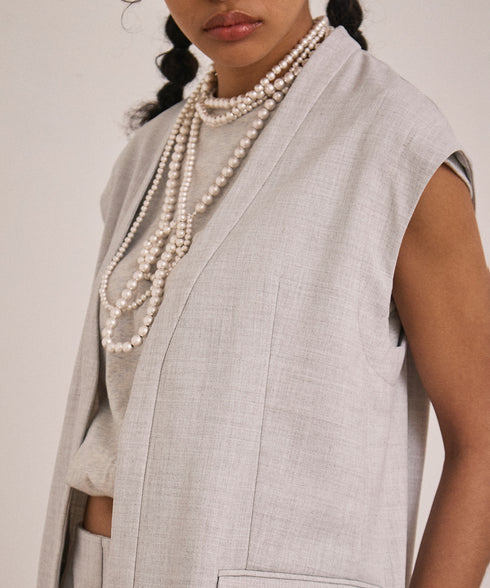 マルチアレンジボリュームボールネックレス