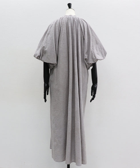 エンブロイダリーレースバルーンスリーブ・カフタンワンピース