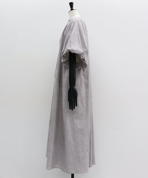 エンブロイダリーレースバルーンスリーブ・カフタンワンピース