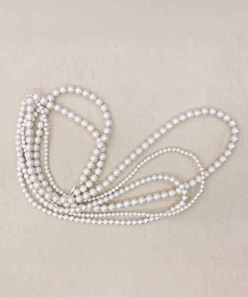 マルチアレンジボリュームボールネックレス