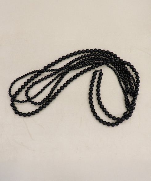 マルチアレンジボリュームボールネックレス