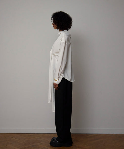 前後2WAYリボンシャツ