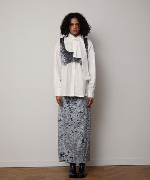 ボウタイボリュームシャツ