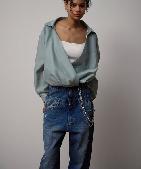 【2025.10 NEW IN】エアリーオーガンジィ・バルーンカシュクール