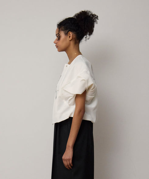 エアリーオーガンジィ・ツイストスリーブTops