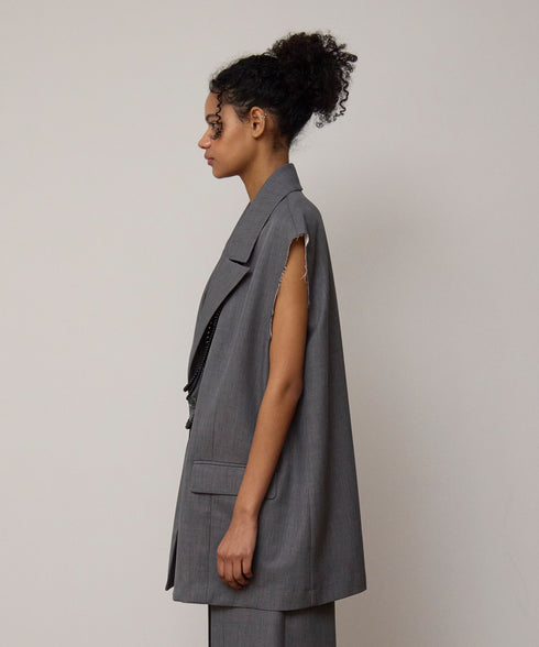 【2025.11 NEW IN】カットオフテーラードジレ