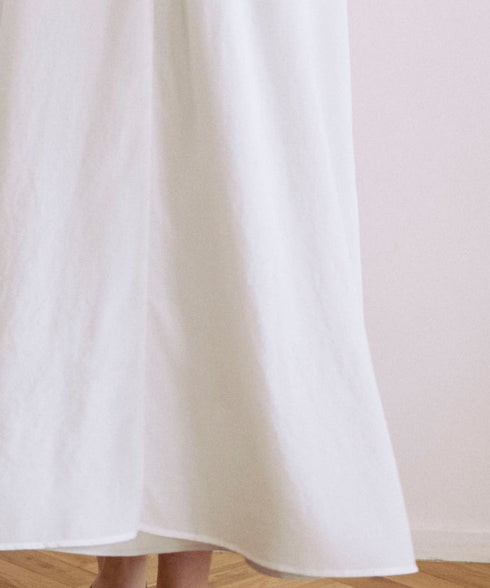 エンブロイダリーバルーンスリーブ・カフタンワンピース