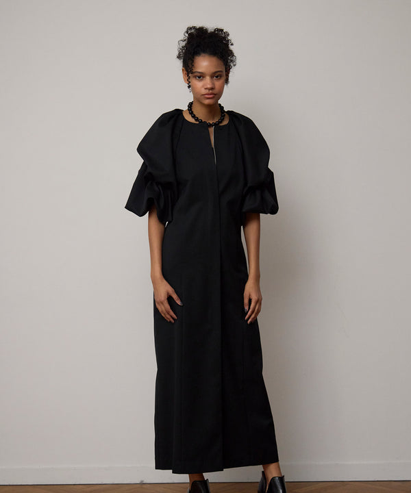 【9.18 InstaLIVE Pickup】 バブルスリーブ・コートワンピース