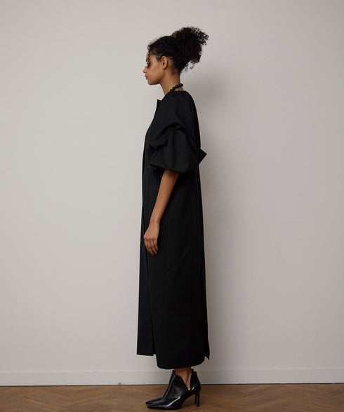 【9.18 InstaLIVE Pickup】 バブルスリーブ・コートワンピース