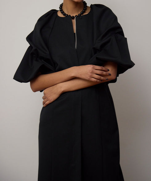 【9.18 InstaLIVE Pickup】 バブルスリーブ・コートワンピース