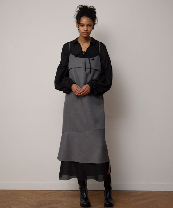 【10.27 NEW IN】シアーヘムキャミドレス