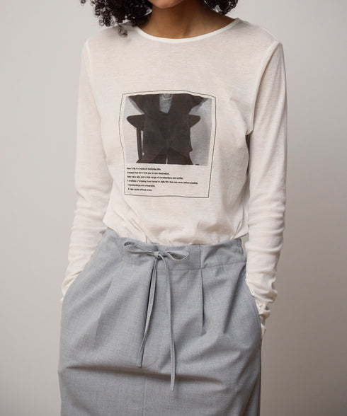 バックスリットナロースカート