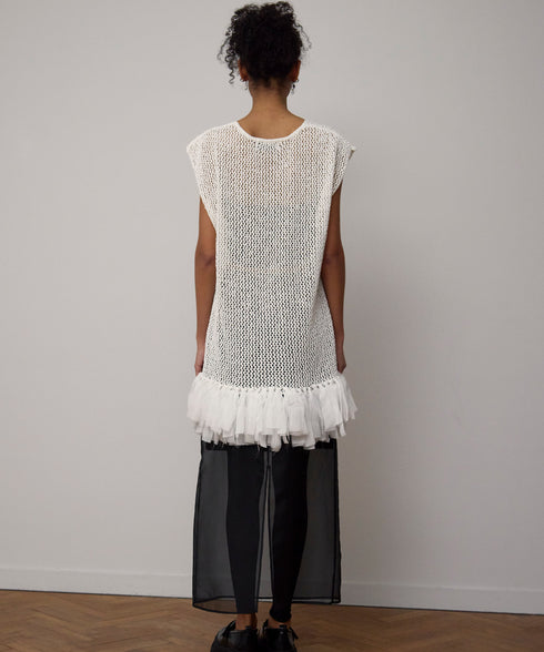 シアーレイヤードスカート