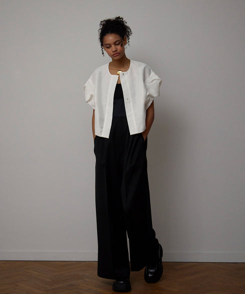 【8.21 InstaLIVE Pickup】 サロペットワイドパンツ