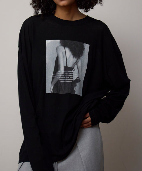 【9.18 InstaLIVE Pickup】 シアーフォトルーズロンT