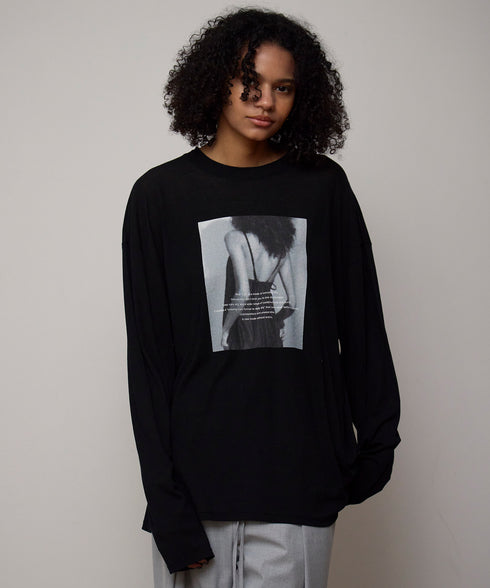 【9.18 InstaLIVE Pickup】 シアーフォトルーズロンT