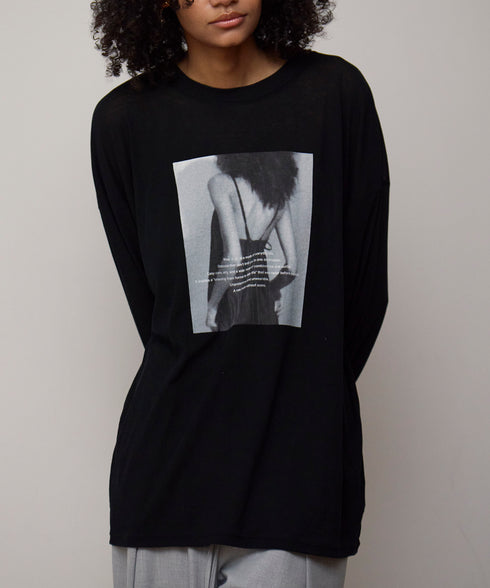 【9.18 InstaLIVE Pickup】 シアーフォトルーズロンT