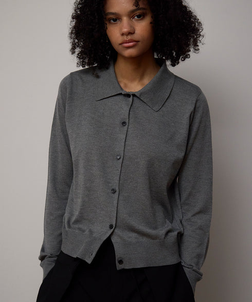 【10.9 InstaLIVE Pickup】ミニマルニットカーディガン