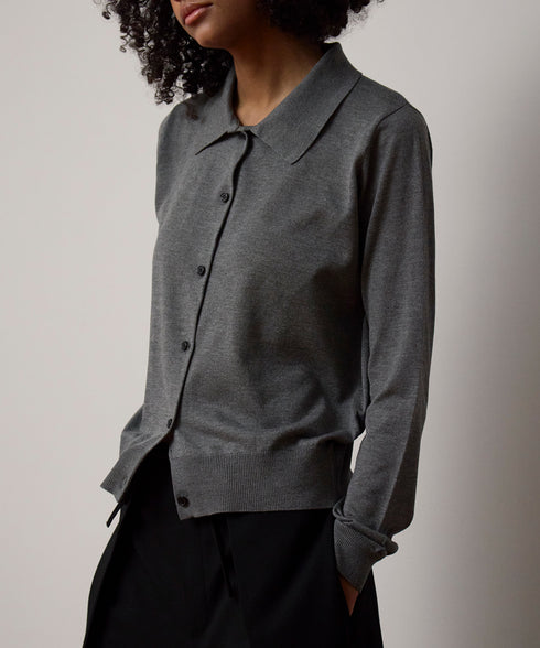 【10.9 InstaLIVE Pickup】ミニマルニットカーディガン