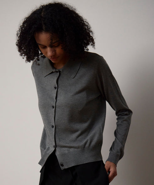 【10.9 InstaLIVE Pickup】ミニマルニットカーディガン